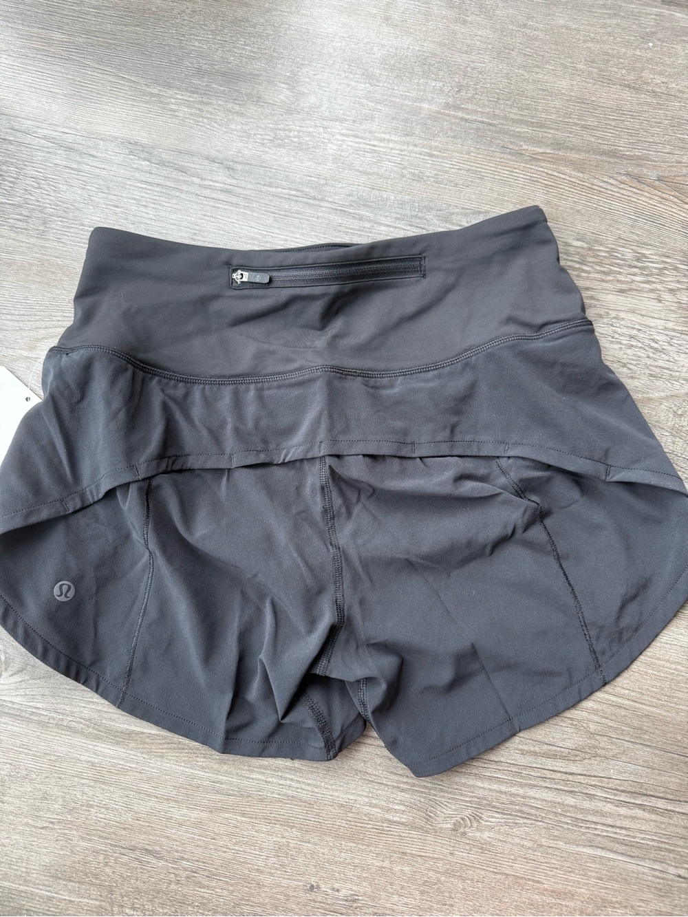 NWT Lululemon Women's Speed Up High Rise Shorts 4” Lined Black Size 4 LW7BBFT! - Picture 6 of 9
